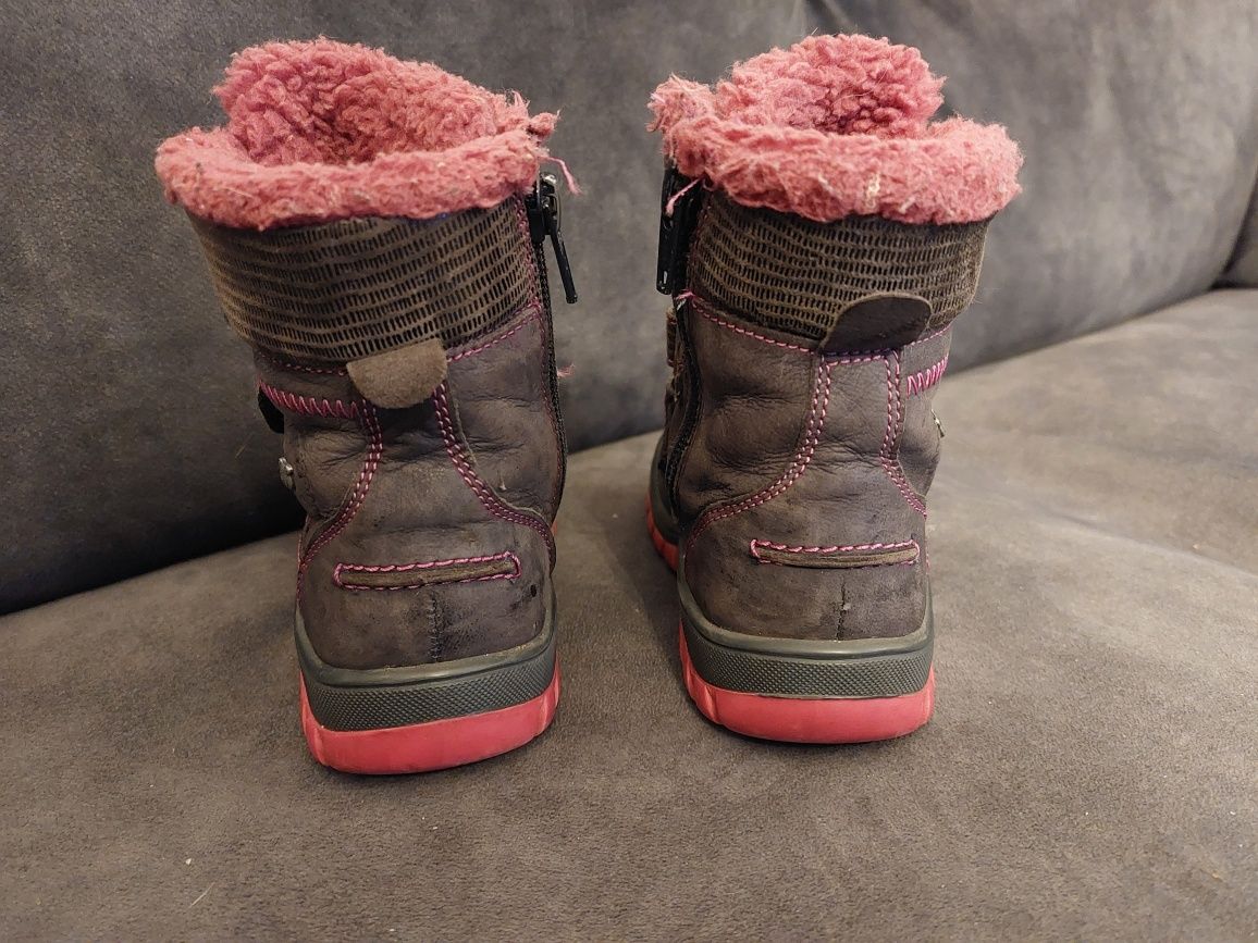 Buty zimowe lasocki dziewczynka r 23