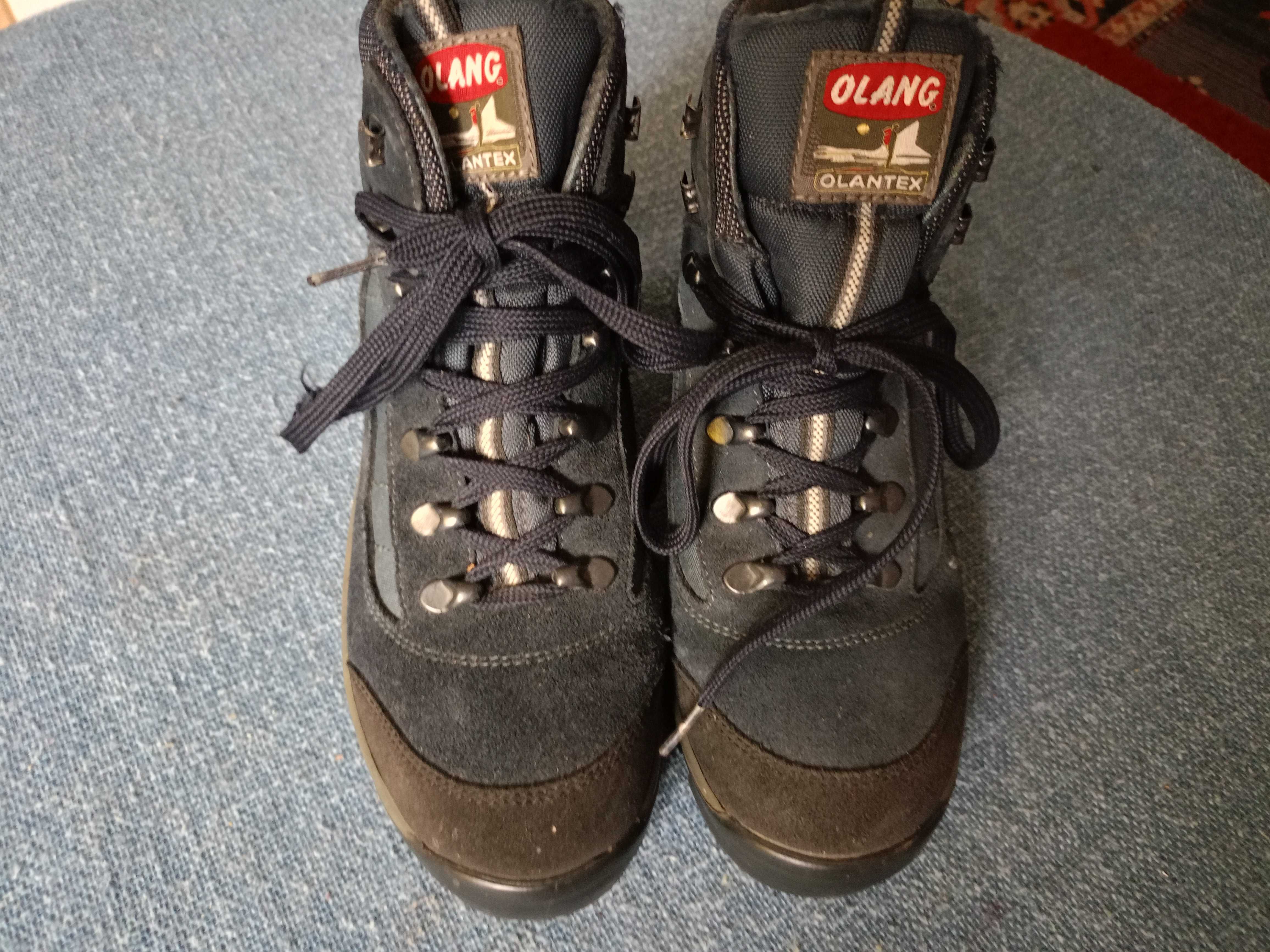 OLANG Trekkingowe Gore Tex róż 38 24cm Skóra Stan Idealny Okazja