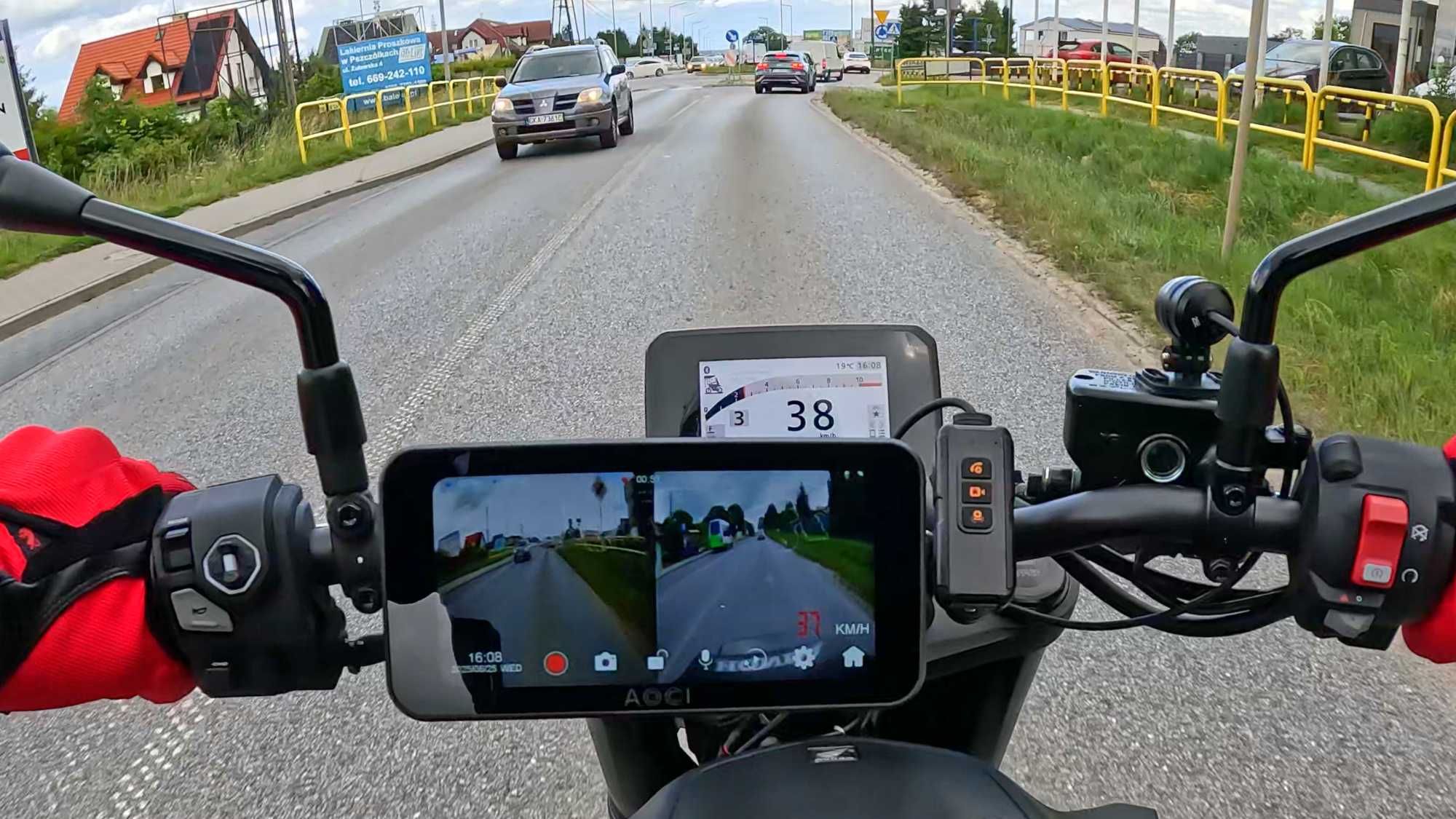 Aoocci C6 Pro - wideorejestrator, Android Auto i czujniki ciśnienia!