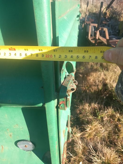 Przyczepa Rolnicza Tandem 10ton wymiary 2.20x4.50×1.20 hamulce-3strony