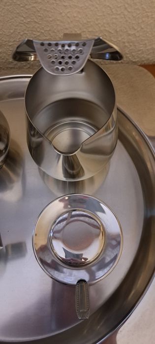 Conjunto Chá / Café Inox (baixa preço)