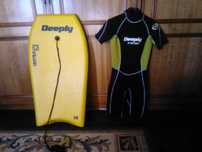 Prancha e fato bodyboard Deeply