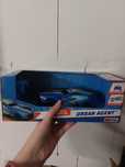 Duże Auto sterowane na pilota Hot Wheels 18 cm niebieskie