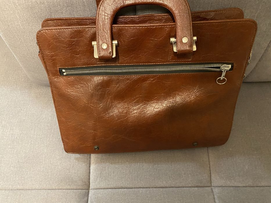 Teczka aktowka skórzana