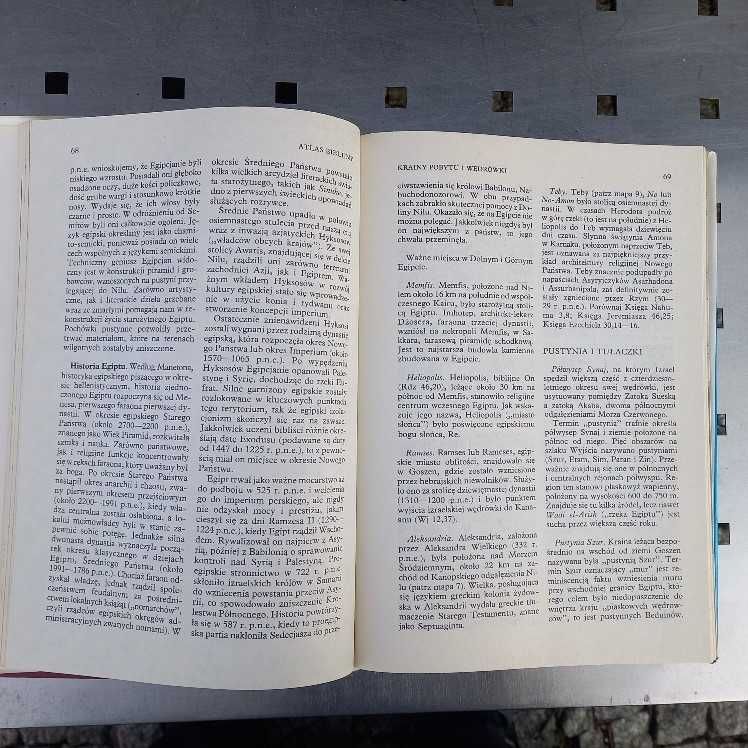 Atlas Biblijny TES - stan BDB - stan bdb