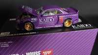 Mini gt nissan r34 x Kaido House chase