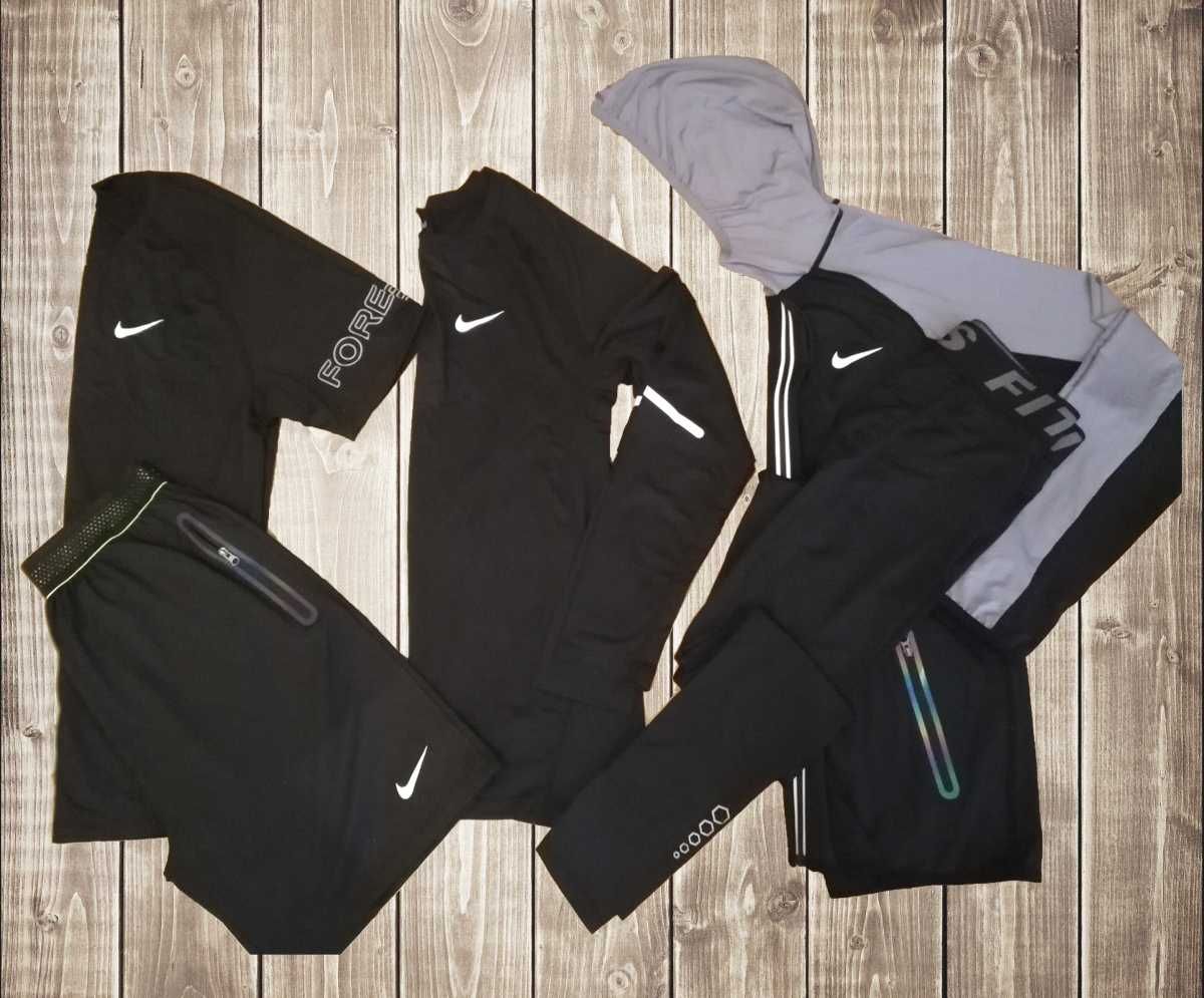 Комплект Рашгард 5 в 1  Nike рефлективный