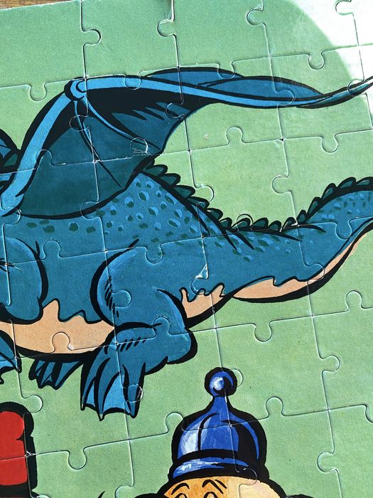 Kajko i Kokosz, christa, trefl, puzzle, stare