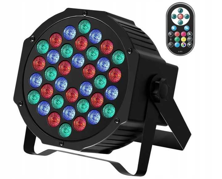 Reflektor sceniczny LED HOLDLAMP DMX Light 36 LED 36x1 + PILOT SLIM