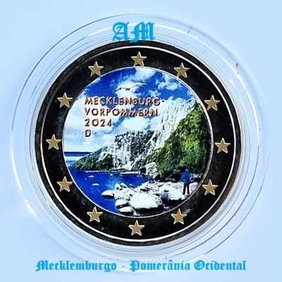 ALEMANHA - Moedas de 2€ Coloridas