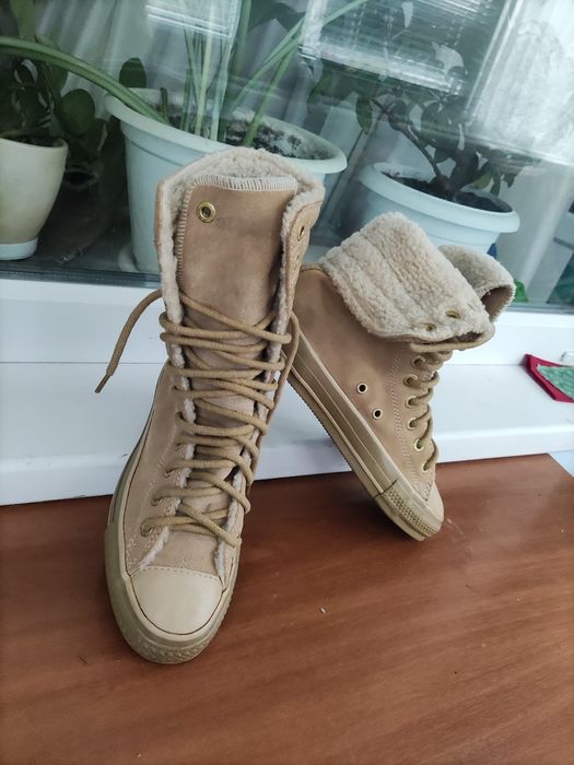 Кожаные ботинки Converse оригинал