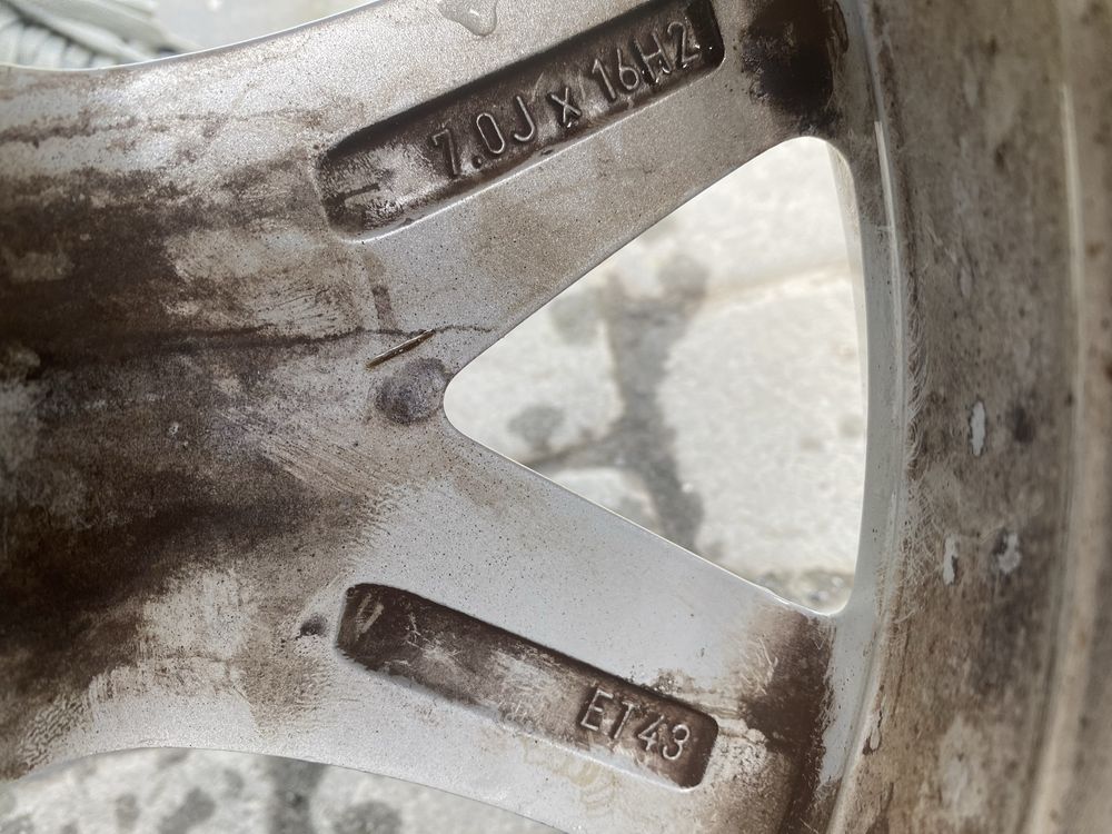 Диски R16 5x112 7J ET43 для VW Audi A4.A6.VW Passat/Golf.Skoda/Seat