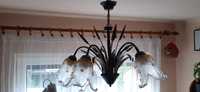 Lampa żyrandol E27 do salonu wiszący vintage retro