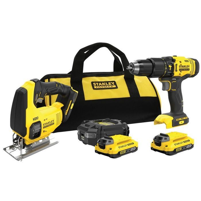Zestaw 18V V20 Sfmcd711+Sfmcs600 2*2.0Ah Stanley