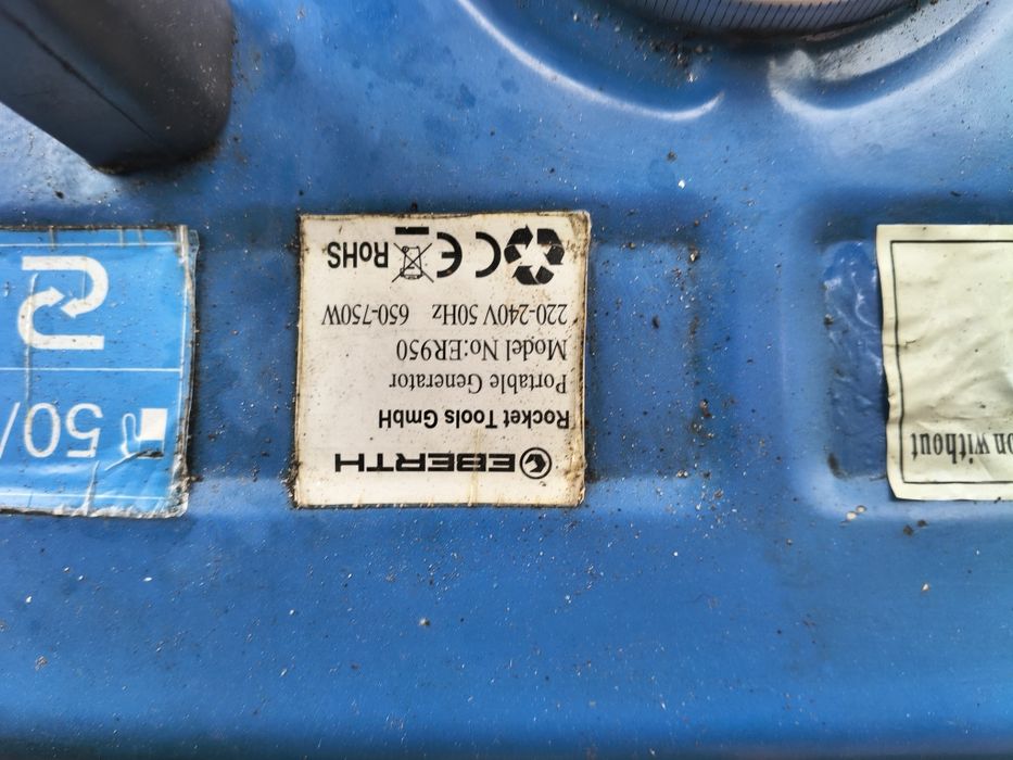 Agregat prądotwórczy niemiecki,zadbany w pełni sprawny 750watt wysyłka