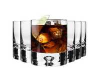 Komplet nowych wykonanych ręcz. szklanek do whisky Krosno Glass Legend
