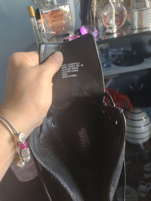 Buty ,glany Karl Lagerfeld roz.40