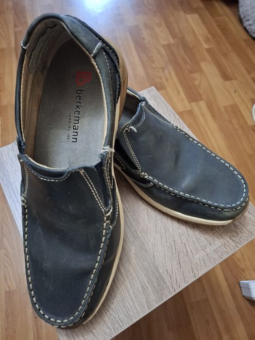 Мокасини ,лофери,  туфлі, розмір 43 - 44, натуральна шкіра