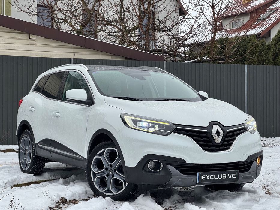 Renault Kadjar Biała Perła Automat Benzyna Panorama Navi Kamera Full LED Pół skóry