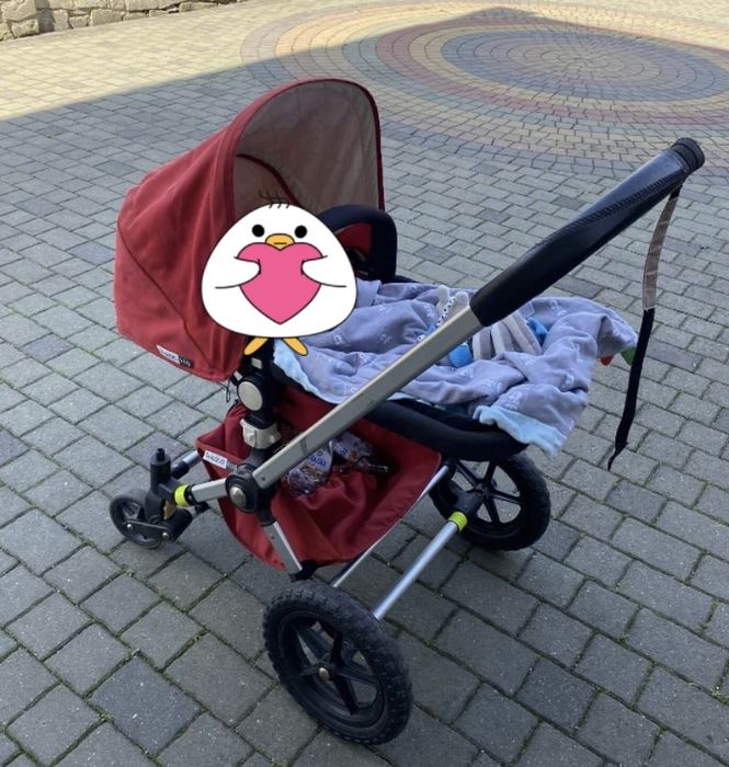 Wozek Bugaboo Frog 2 w 1 i adaptery do maxi cosi