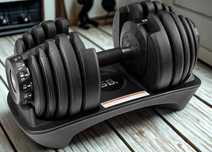 Hantla Regulowana 24kg SPORT BLAST z Podstawą