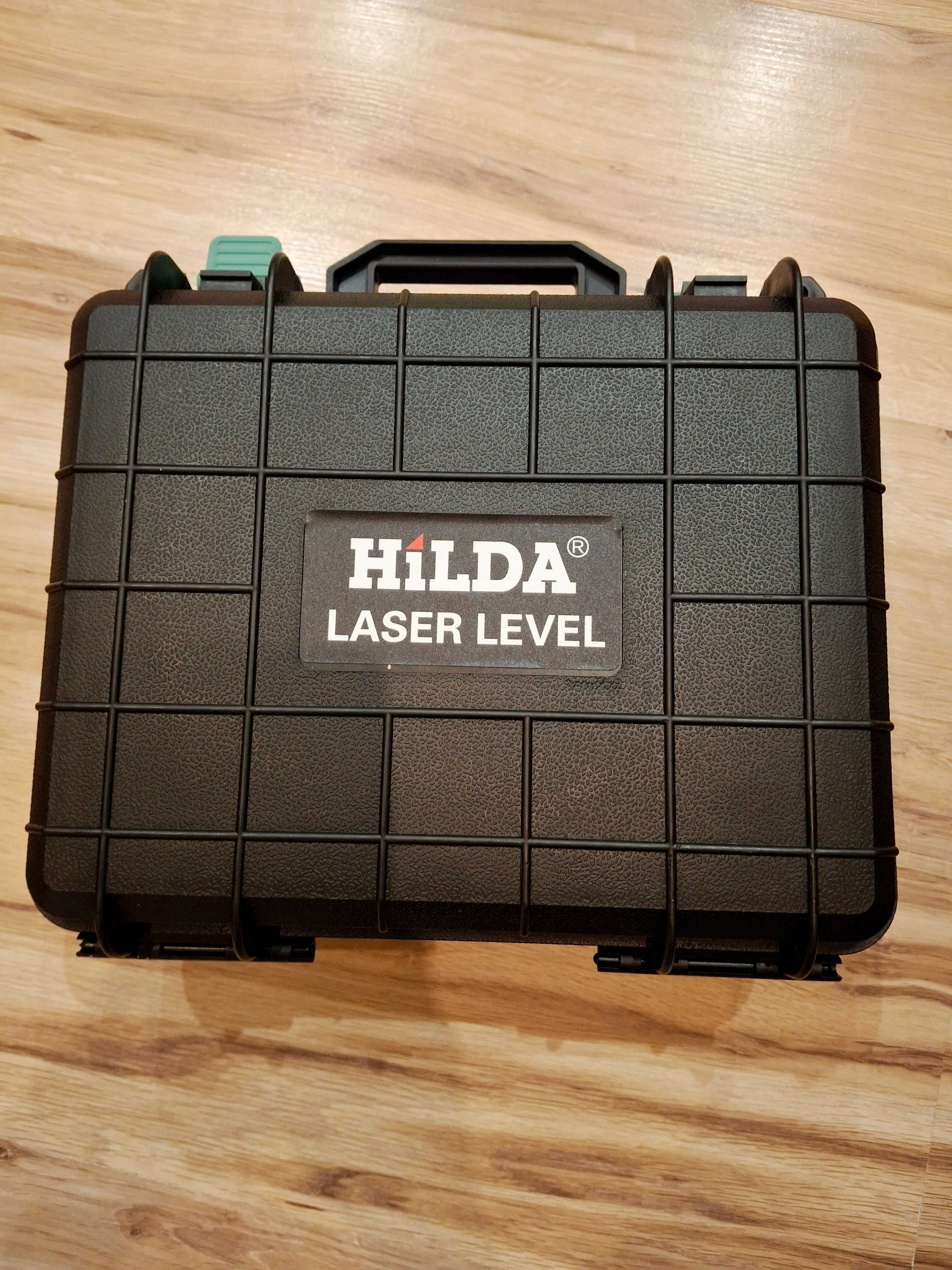Laser krzyżowy Hilda 360° 4D 16 linii poziomica laserowa