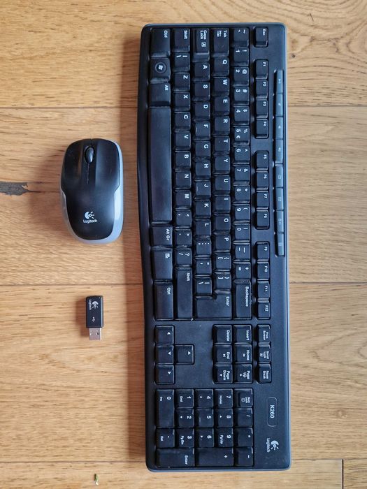 Bezprzewodowa klawiatura i mysz Logitech K260 i M210
