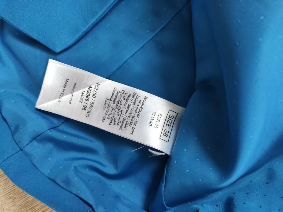 Orsay niebieska garsonka 38