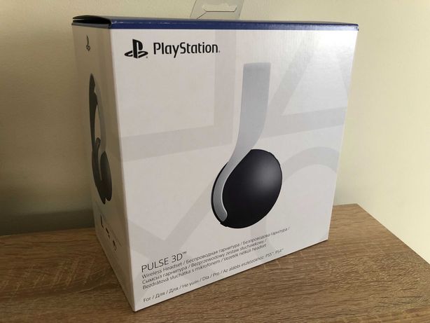 Нові навушники бездротова гарнітура PlayStation Pulse 3D для PS5 і PS4