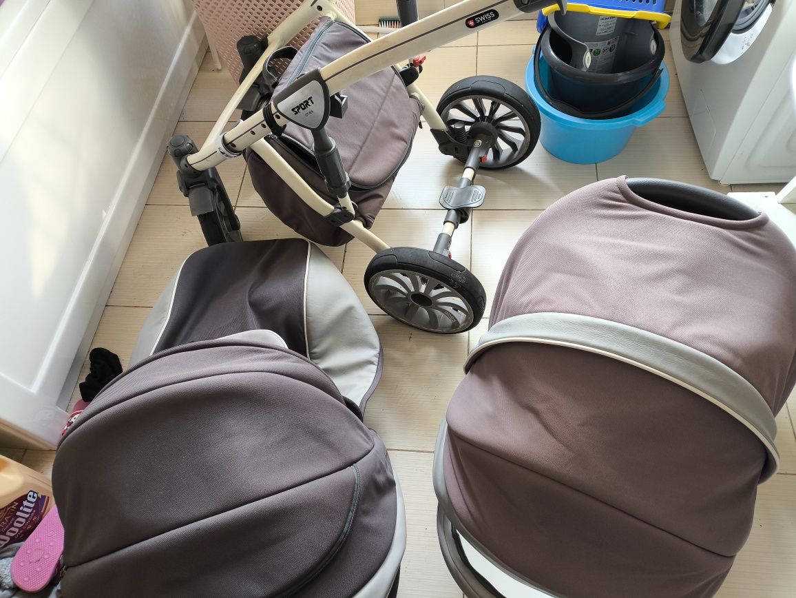 Wózek 2w1 anex sport