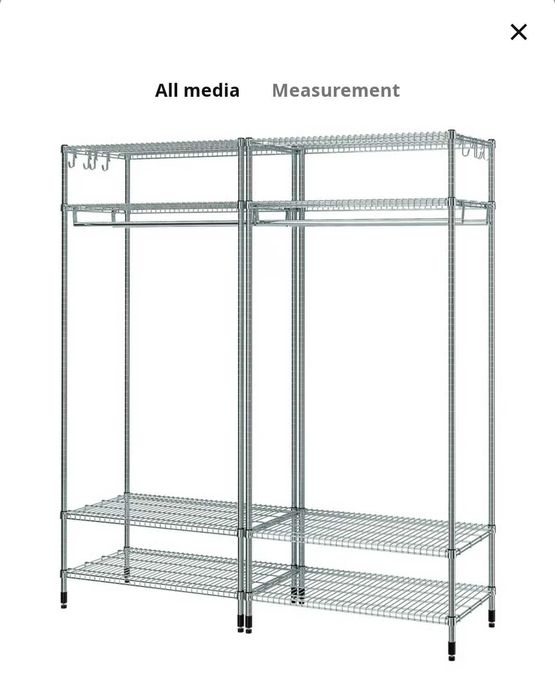 OMAR - Estante c/varão, galvanizado