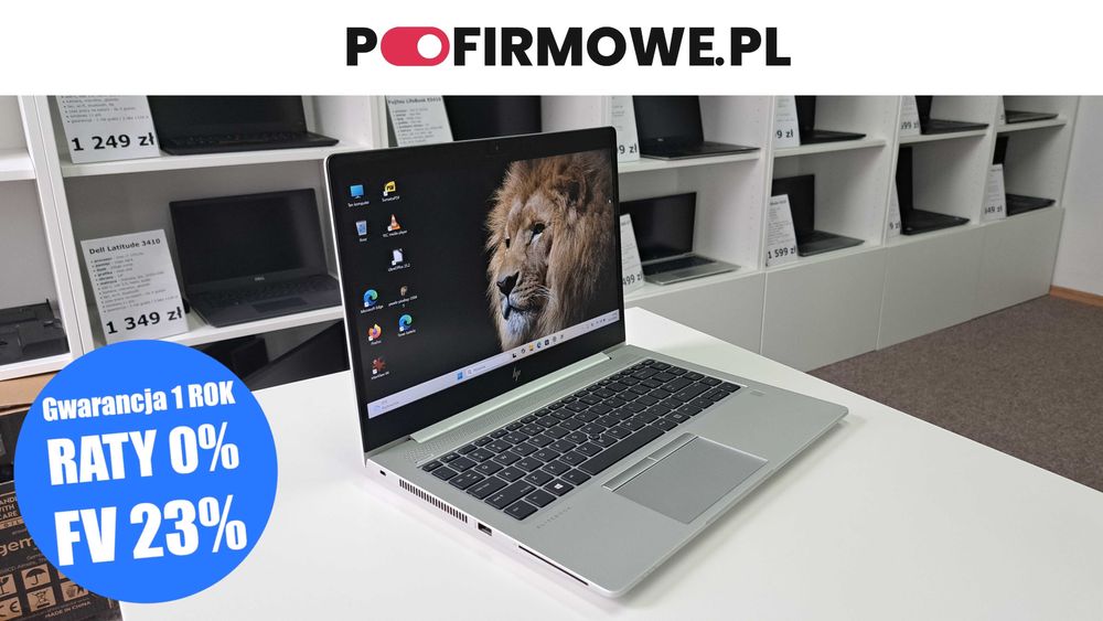 Jak nowy HP EliteBook 840 G5 14" i5-8gen 8GB 256SSD IPS FHD HDMI Alu