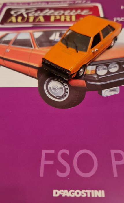 FSO POLONEZ 1500 Kultowe auta PRL Wydawnictwo Deagostini Modelzgazetką