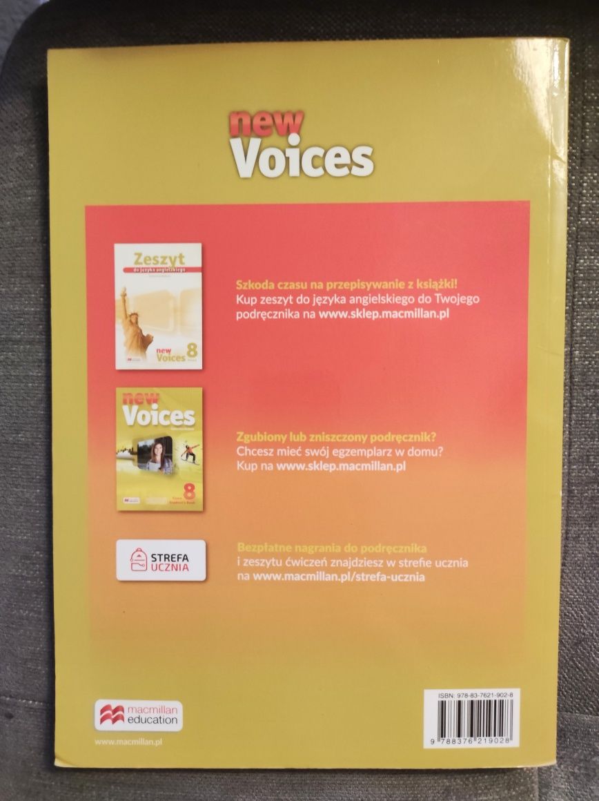 New Voices - Macmillan klasa 8 workbook