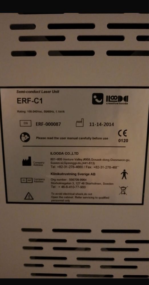 Laser diodowy EPILIO. firmy ILOODA.