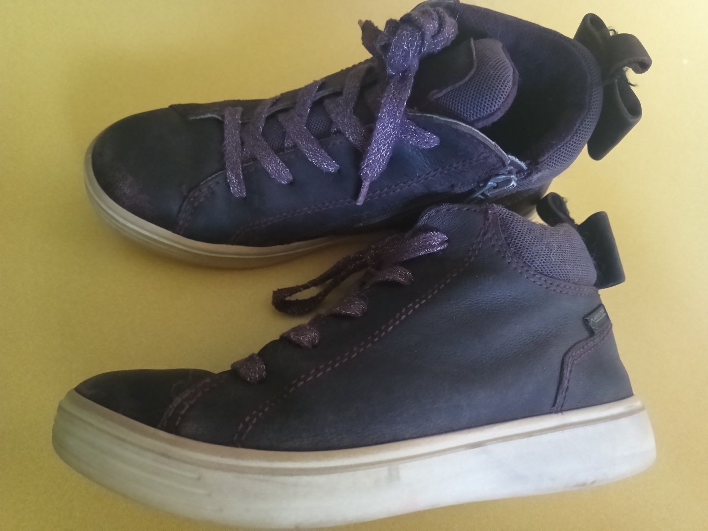 Ecco ботинки черевики для дівчинки оригінал, демісизонні 32р