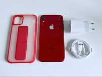 Iphone Xr Red 64GB, stan idealny, bateria 100%