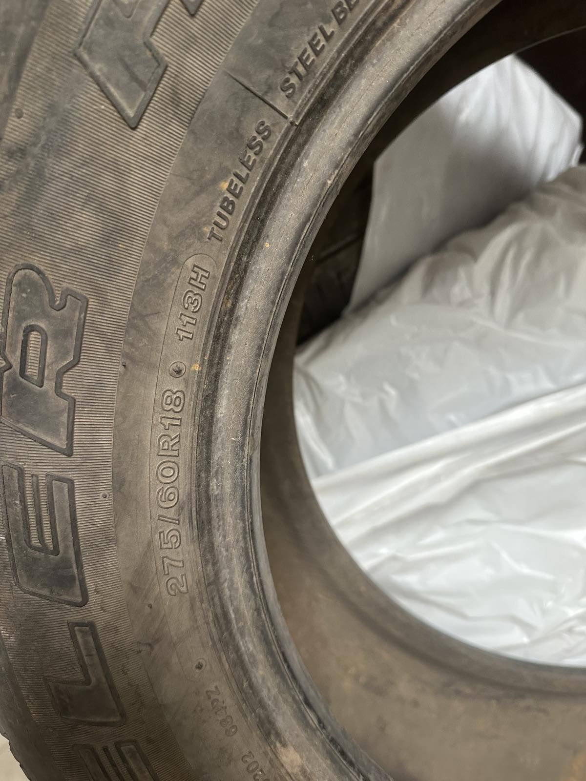 Летняя резина 275/60R18