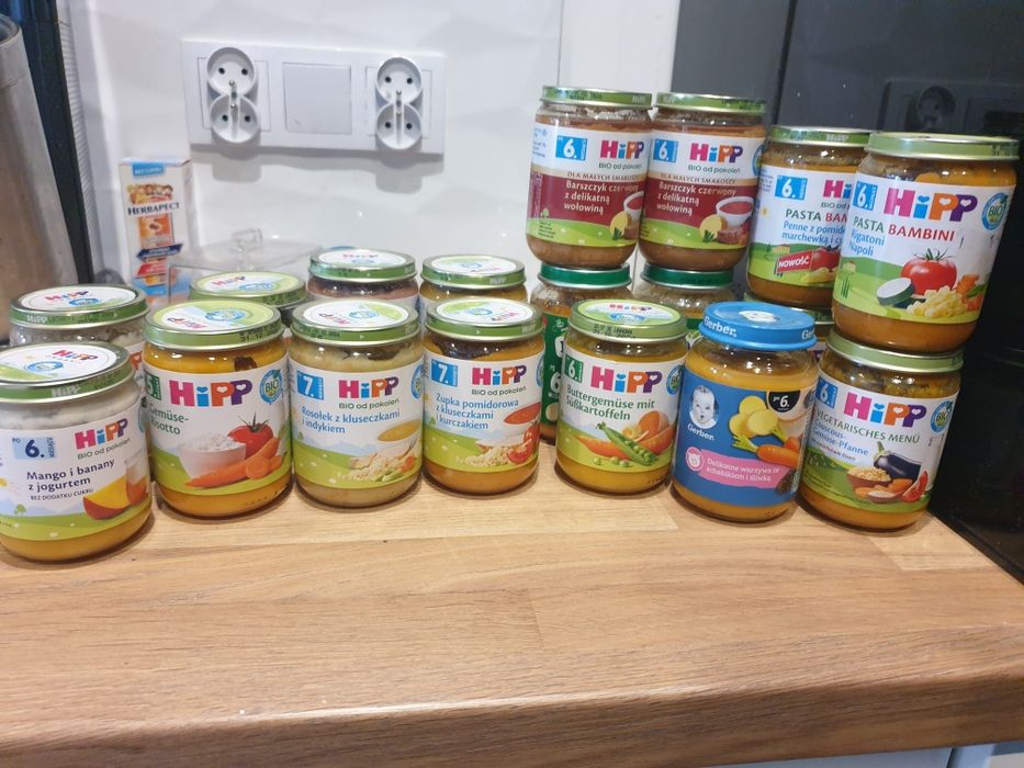 Zestaw obiadków hipp od 6 miesiąca