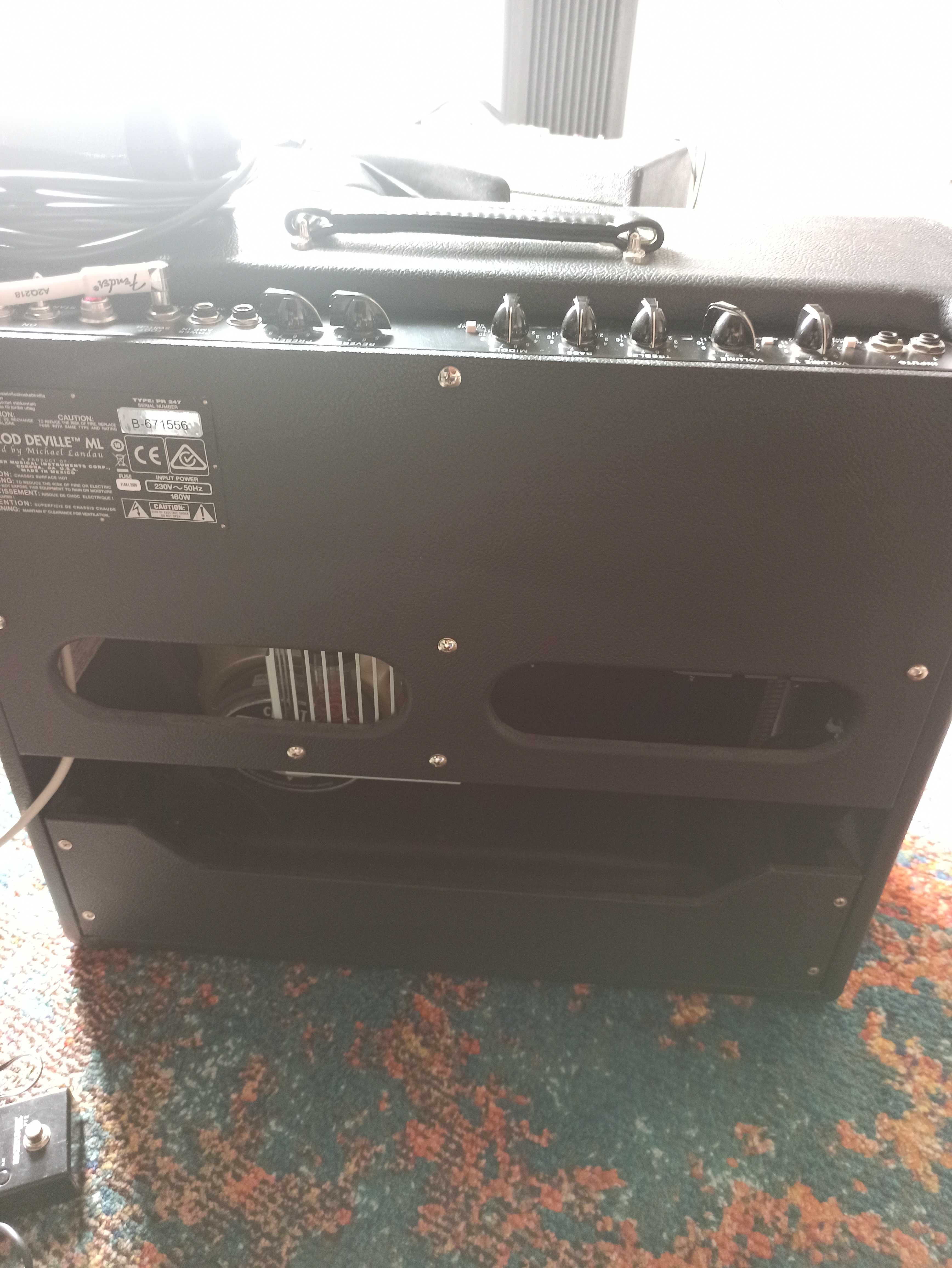 Fender DeVille ML 212 Micheal Landau + footswitch