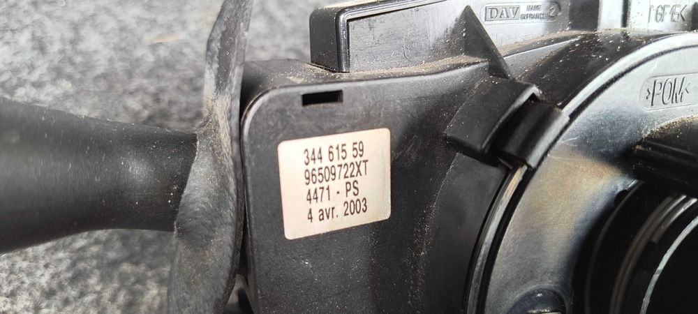 Przełącznik zespolony manetka peugeot 307