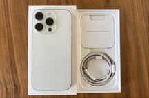 iPhon 15 Pro 256GB bialy, stan idealny!!!