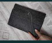 Etui a5 organizer dokumenty tablet filcowy