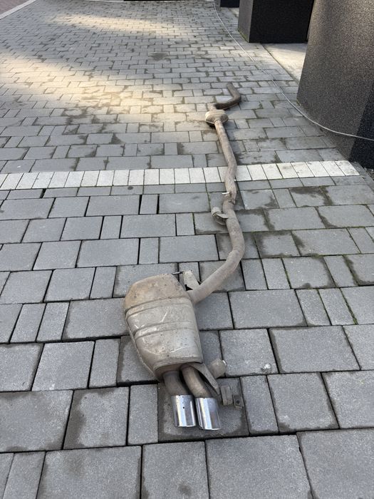 Вихлоп траса комплект 2014 бмв ф10 2.0d