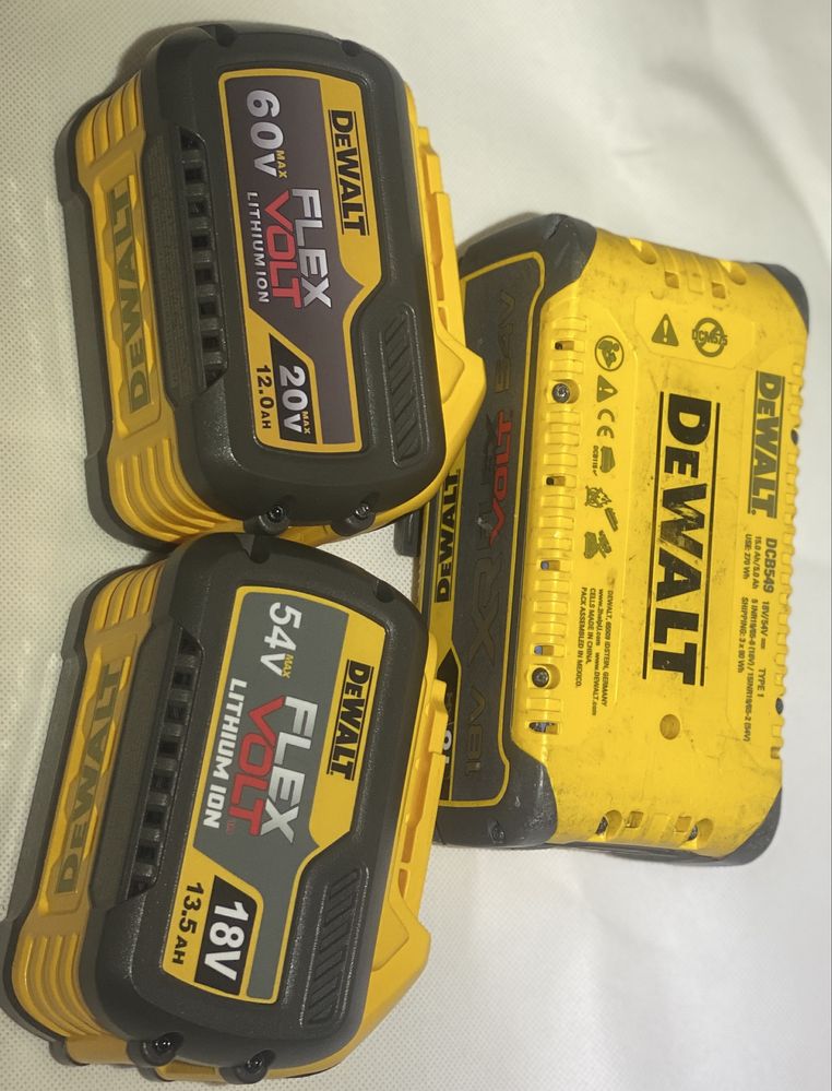 Akumulatory / Baterie Dewalt Flexvolt 9/12/18ah