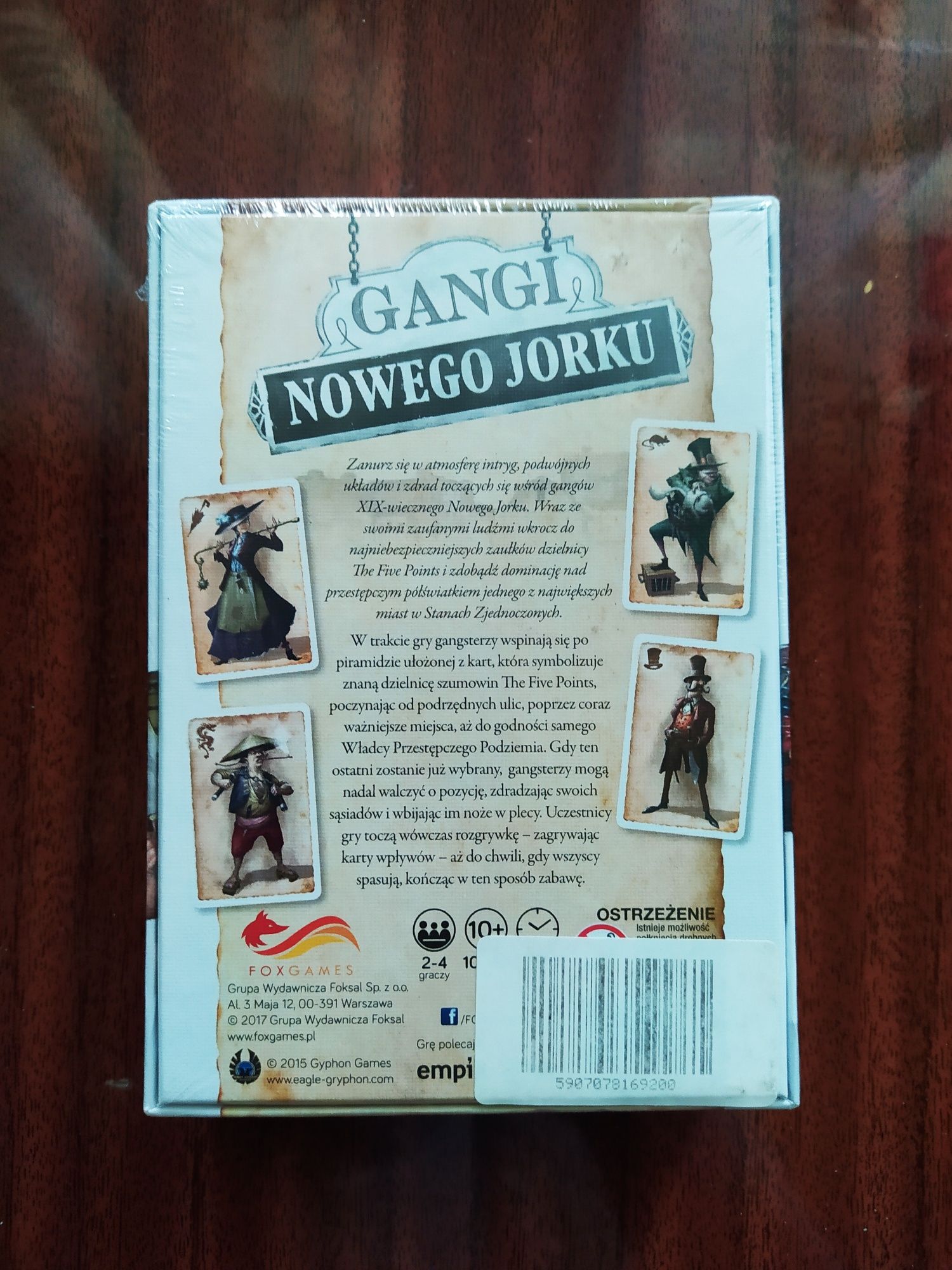 Gangi Nowego Jorku - gra karciana