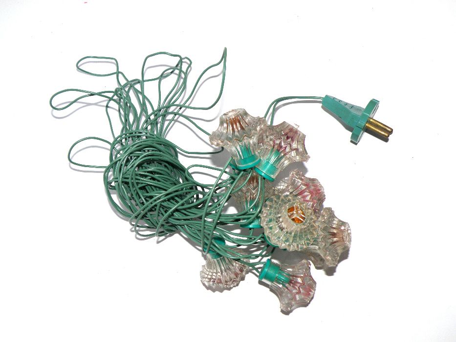 Елочная гирлянда времен СССР