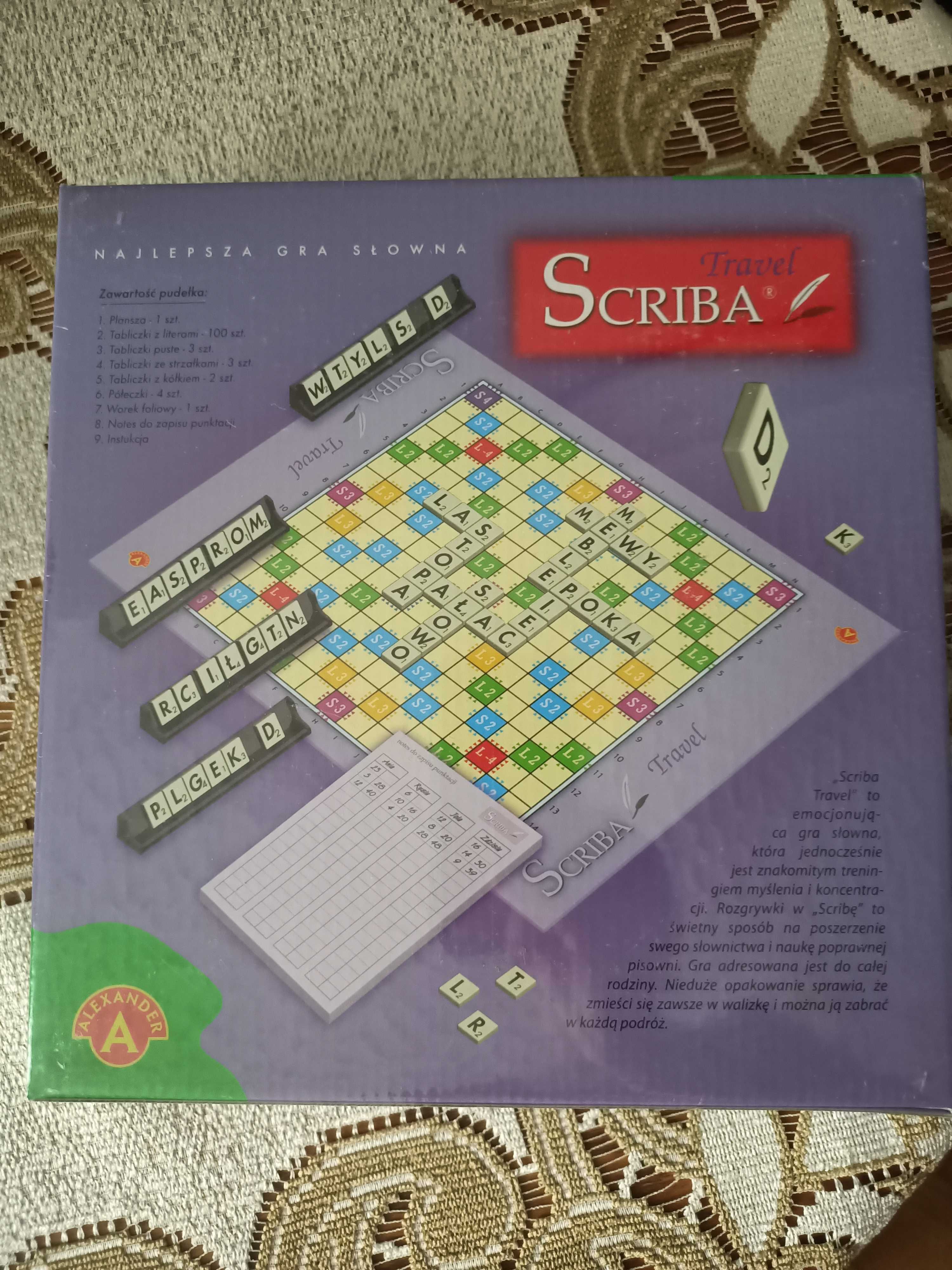 Gra Planszowa Scriba nowa