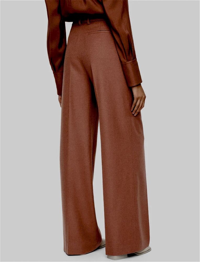 Фірмові вовняні брюки joseph alana wide-leg tailored trousers