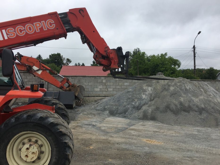 Послуги телескопічного погрузчика Manitou